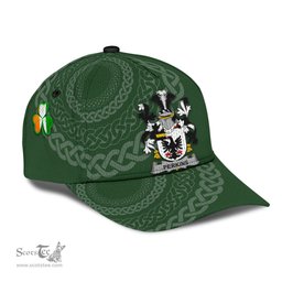 Irish Perkins Coat Of Arms - Irish Family Crest St Patrick's Day Irish Cap