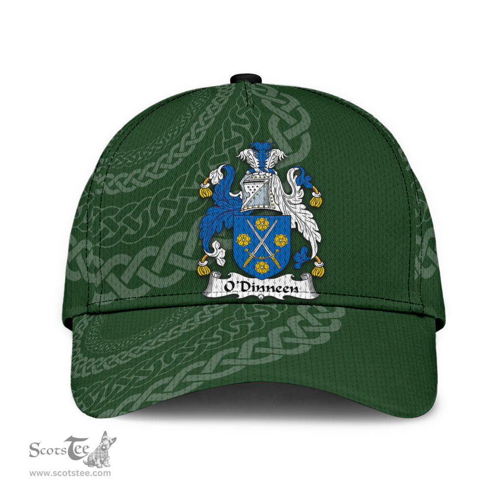 Irish Odinneen Coat Of Arms - Irish Family Crest St Patrick's Day Irish Cap