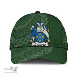Irish Odinneen Coat Of Arms - Irish Family Crest St Patrick's Day Irish Cap