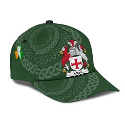 Irish Udall Coat Of Arms - Irish Family Crest St Patrick's Day Irish Cap