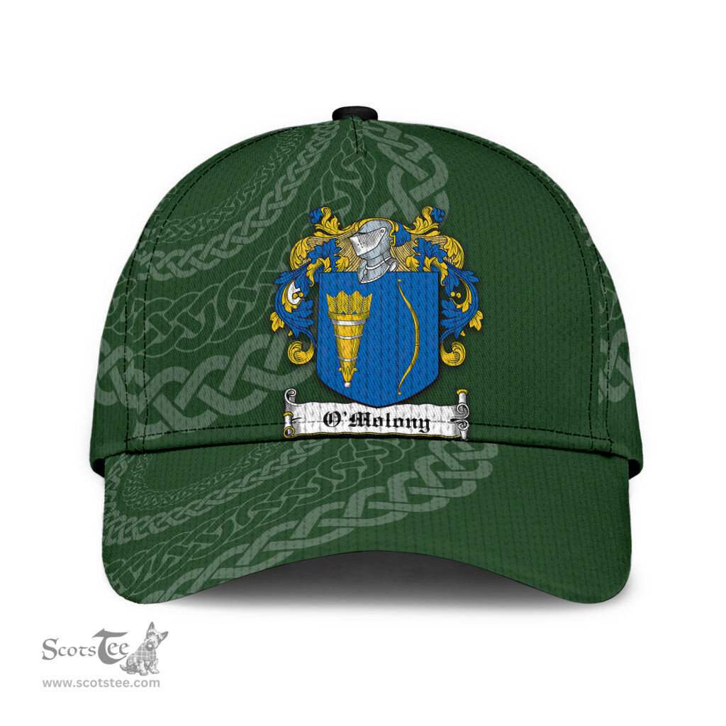 Irish Omolony Coat Of Arms - Irish Family Crest St Patrick's Day Irish Cap