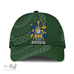 Irish Stopford Coat Of Arms - Irish Family Crest St Patrick's Day Irish Cap