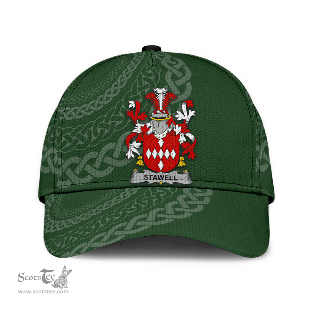 Irish Stawell Coat Of Arms - Irish Family Crest St Patrick's Day Irish Cap
