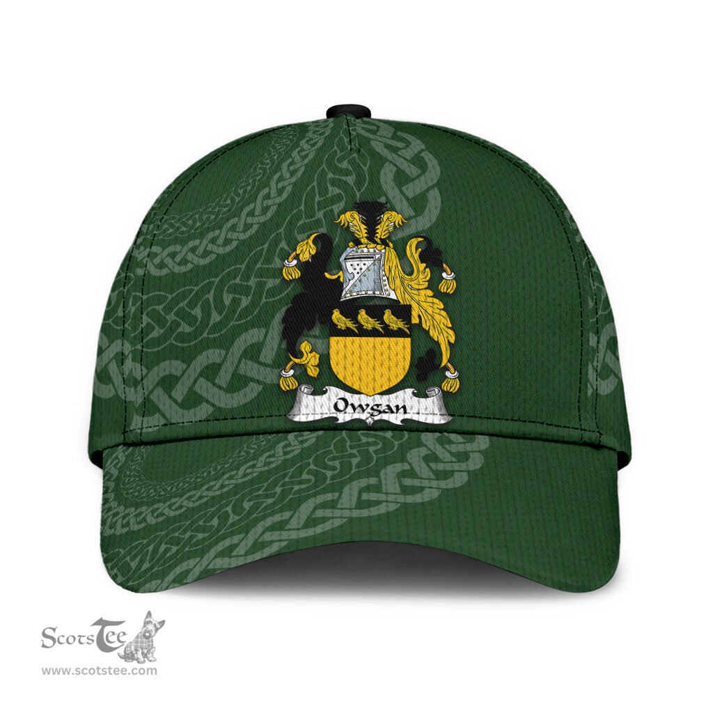 Irish Owgan Coat Of Arms - Irish Family Crest St Patrick's Day Irish Cap