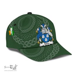 Irish Tobin Coat Of Arms - Irish Family Crest St Patrick's Day Irish Cap