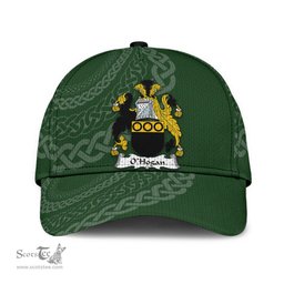 Irish Ohogan Coat Of Arms - Irish Family Crest St Patrick's Day Irish Cap