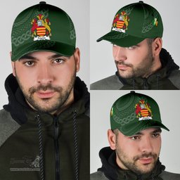 Irish Poyntz Coat Of Arms - Irish Family Crest St Patrick's Day Irish Cap