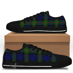 Scottish Gunn Modern Clan Tartan Low Top Shoes - Classic Scottish Plaid Tartan Plaid