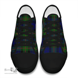 Scottish Gunn Modern Clan Tartan Low Top Shoes - Classic Scottish Plaid Tartan Plaid