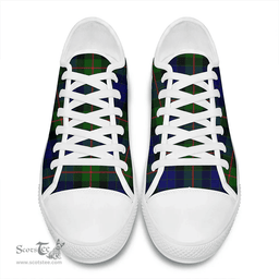 Scottish Gunn Modern Clan Tartan Low Top Shoes - Classic Scottish Plaid Tartan Plaid