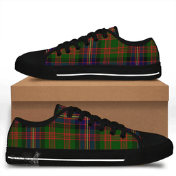 Scottish Cochrane Modern Clan Tartan Low Top Shoes - Crest Classic Scottish Plaid Tartan Plaid
