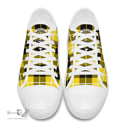 Scottish Barclay Dress Modern Clan Tartan Low Top Shoes - Crest Classic Scottish Plaid Tartan Plaid
