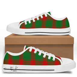 Scottish Middleton Modern Clan Tartan Low Top Shoes - Crest Classic Scottish Plaid Tartan Plaid