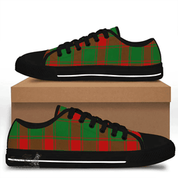 Scottish Middleton Modern Clan Tartan Low Top Shoes - Crest Classic Scottish Plaid Tartan Plaid