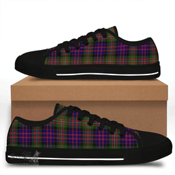 Scottish MacDonnell of Glengarry Modern Clan Tartan Low Top Shoes - Crest Classic Scottish Plaid Tartan Plaid