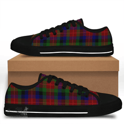Scottish Tennant Clan Tartan Low Top Shoes - Crest Classic Scottish Plaid Tartan Plaid