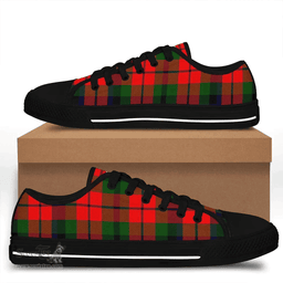 Scottish MacNaughton Modern Clan Tartan Low Top Shoes - Crest Classic Scottish Plaid Tartan Plaid