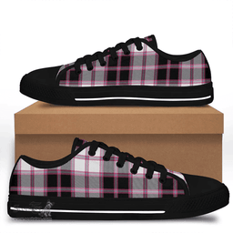 Scottish MacPherson Hunting Modern Clan Tartan Low Top Shoes - Crest Classic Scottish Plaid Tartan Plaid