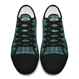 Scottish MacNeill of Colonsay Ancient Clan Tartan Low Top Shoes - Crest Classic Scottish Plaid Tartan Plaid