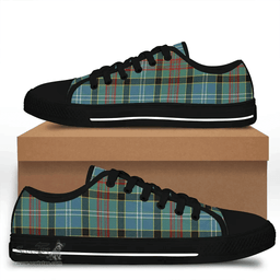 Scottish Paisley District Clan Tartan Low Top Shoes - Crest Classic Scottish Plaid Tartan Plaid