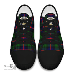 Scottish Urquhart Modern Clan Tartan Low Top Shoes - Crest Classic Scottish Plaid Tartan Plaid