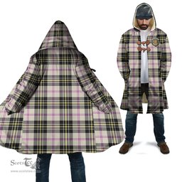 Scottish MacPherson Dress Ancient Tartan Cloaks - Hooded Cape Coat with Family Crest Scottish Clans