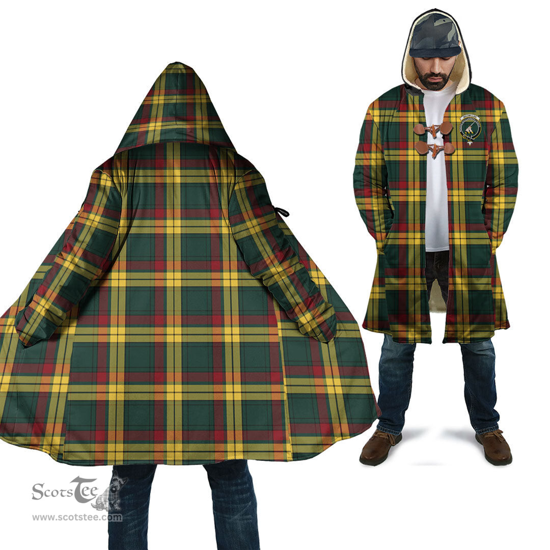 Scottish MacMillan Old Modern Tartan Cloaks - Hooded Cape Coat with Family Crest Scottish Clans