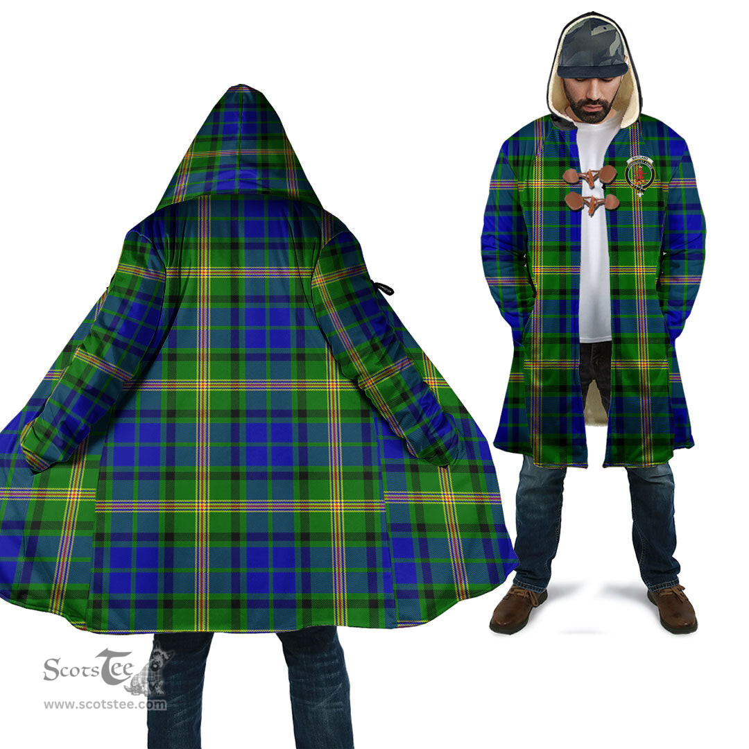 Scottish Maitland Tartan Cloaks - Hooded Cape Coat with Family Crest Scottish Clans