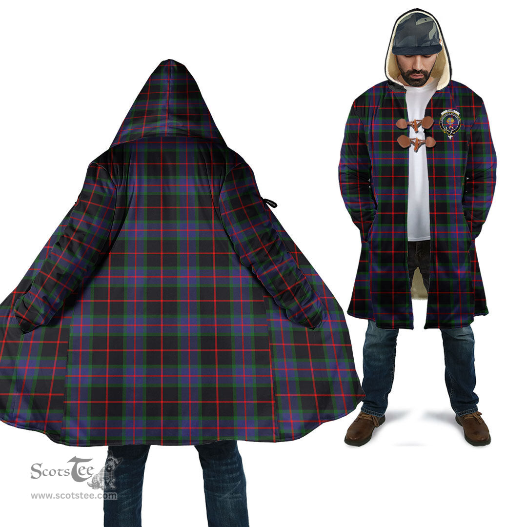 Scottish Nairn Tartan Cloaks - Hooded Cape Coat with Family Crest Scottish Clans