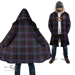 Scottish Nairn Tartan Cloaks - Hooded Cape Coat with Family Crest Scottish Clans