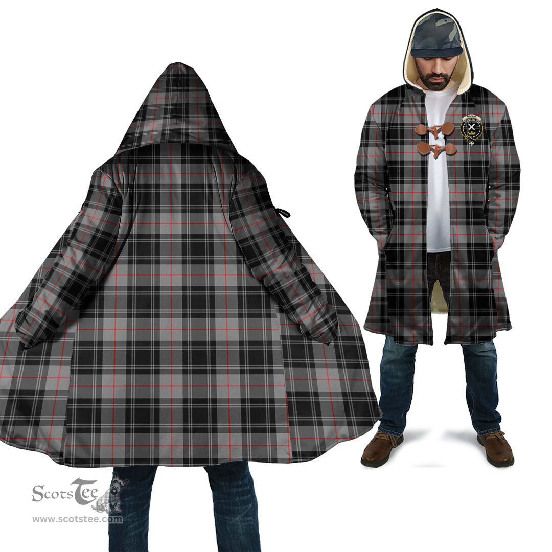 Scottish Moffat Modern Tartan Cloaks - Hooded Cape Coat with Family Crest Scottish Clans