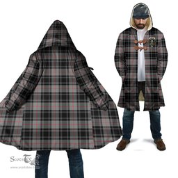 Scottish Moffat Modern Tartan Cloaks - Hooded Cape Coat with Family Crest Scottish Clans
