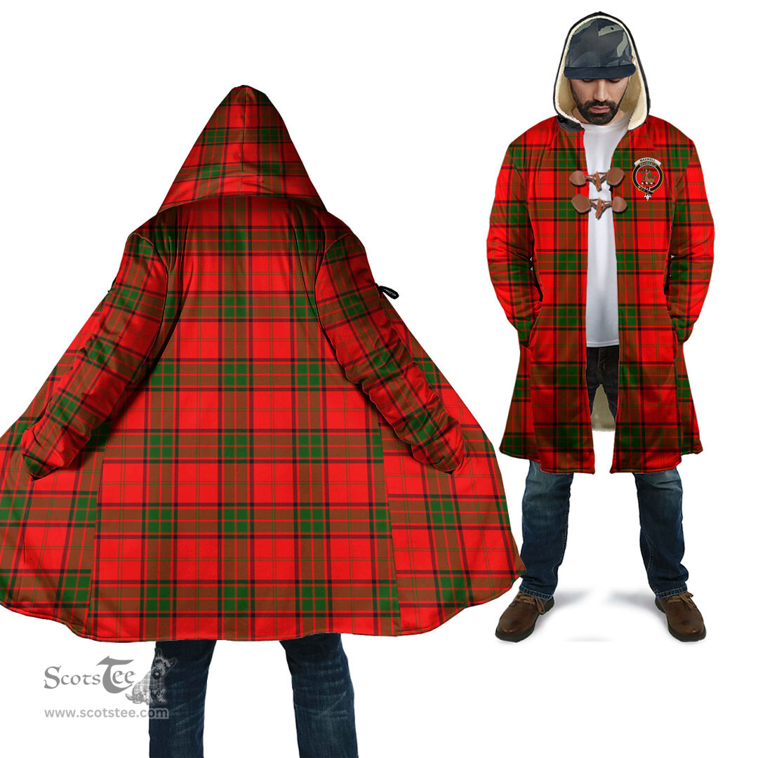 Scottish Maxwell Modern Tartan Cloaks - Hooded Cape Coat with Family Crest Scottish Clans