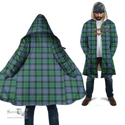 Scottish Morrison Ancient Tartan Cloaks - Hooded Cape Coat with Family Crest Scottish Clans