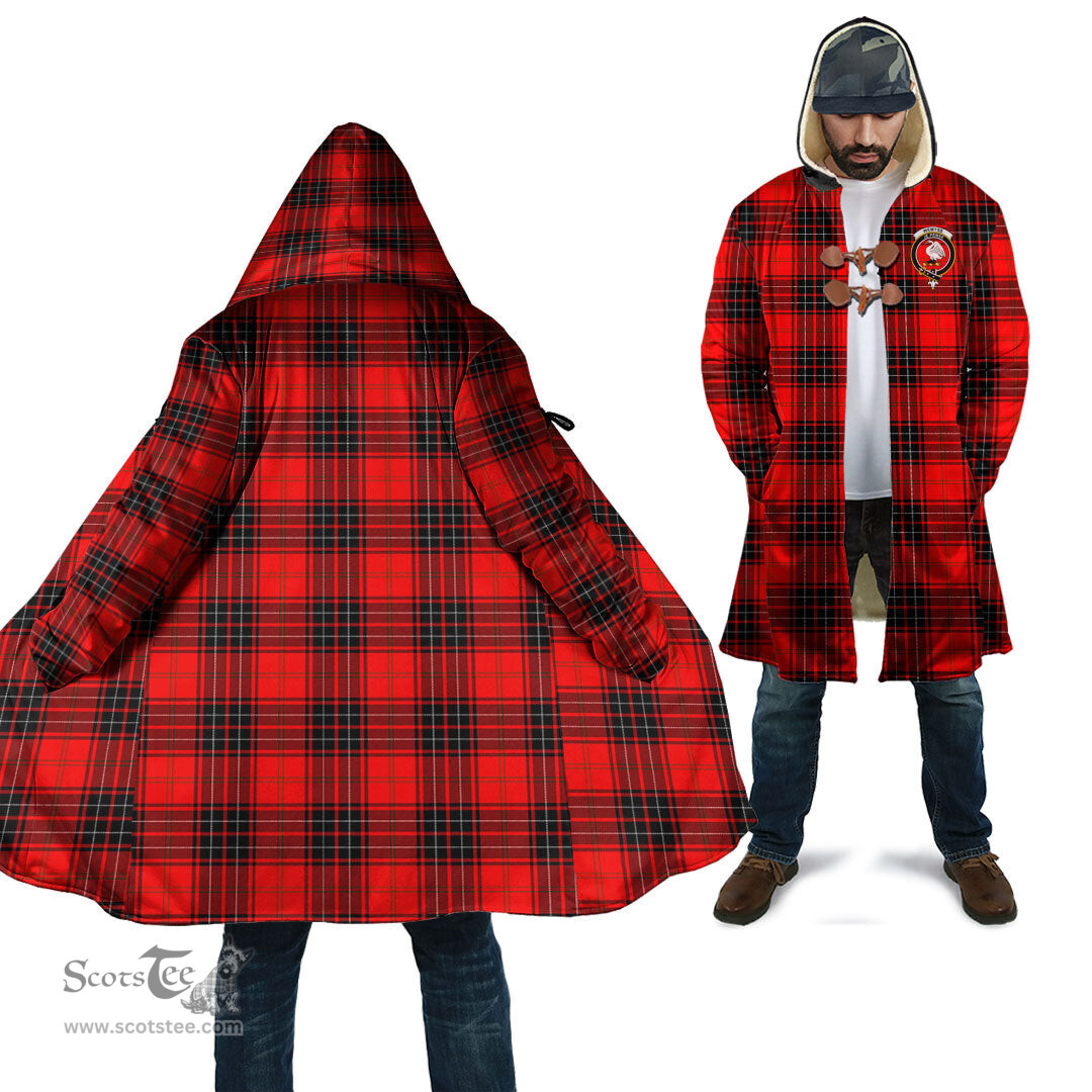 Scottish Wemyss Modern Tartan Cloaks - Hooded Cape Coat with Family Crest Scottish Clans