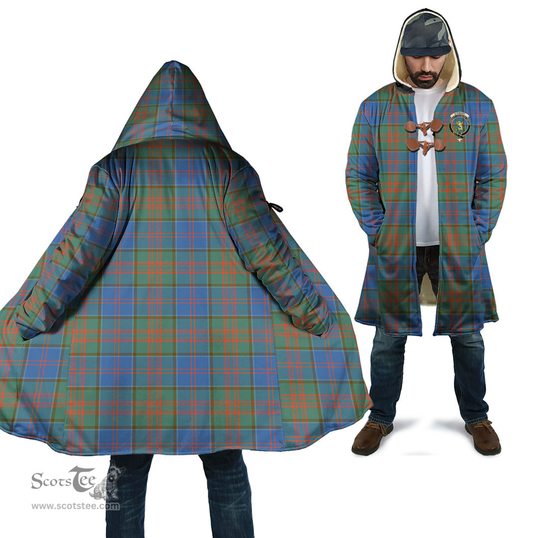 Scottish Stewart of Appin Hunting Ancient Tartan Cloaks - Hooded Cape Coat with Family Crest Scottish Clans