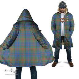 Scottish Stewart of Appin Hunting Ancient Tartan Cloaks - Hooded Cape Coat with Family Crest Scottish Clans
