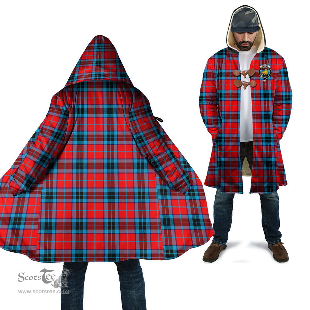 Scottish MacTavish Modern Tartan Cloaks - Hooded Cape Coat with Family Crest Scottish Clans