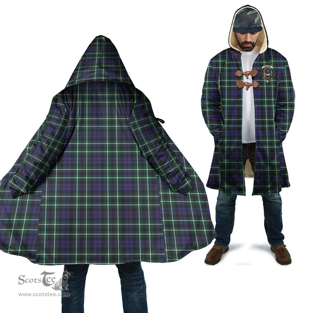 Scottish Graham of Montrose Modern Tartan Cloaks - Hooded Cape Coat with Family Crest Scottish Clans