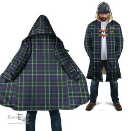 Scottish Graham of Montrose Modern Tartan Cloaks - Hooded Cape Coat with Family Crest Scottish Clans