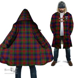 Scottish Tennant Tartan Cloaks - Hooded Cape Coat with Family Crest Scottish Clans