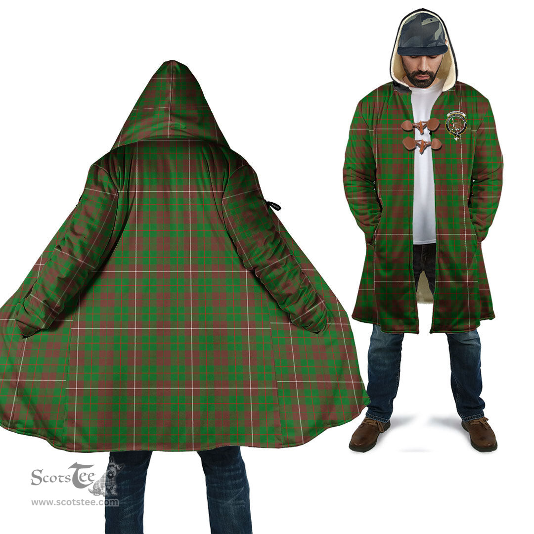 Scottish MacKinnon Hunting Modern Tartan Cloaks - Hooded Cape Coat with Family Crest Scottish Clans