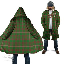 Scottish MacKinnon Hunting Modern Tartan Cloaks - Hooded Cape Coat with Family Crest Scottish Clans