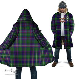 Scottish Inglis Modern Tartan Cloaks - Hooded Cape Coat with Family Crest Scottish Clans