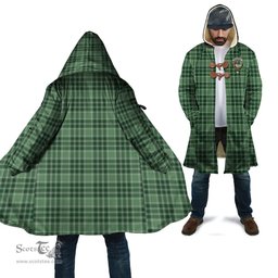Scottish MacDonald Lord of the Isles Hunting Tartan Cloaks - Hooded Cape Coat with Family Crest Scottish Clans