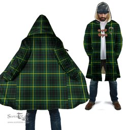 Scottish MacArthur Modern Tartan Cloaks - Hooded Cape Coat with Family Crest Scottish Clans
