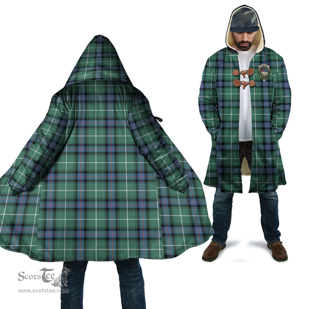 Scottish MacDonald of the Isles Hunting Ancient Tartan Cloaks - Hooded Cape Coat with Family Crest Scottish Clans