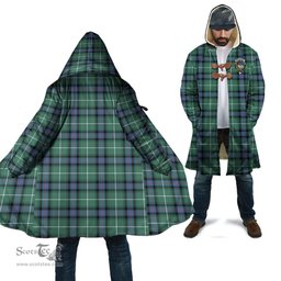 Scottish MacDonald of the Isles Hunting Ancient Tartan Cloaks - Hooded Cape Coat with Family Crest Scottish Clans