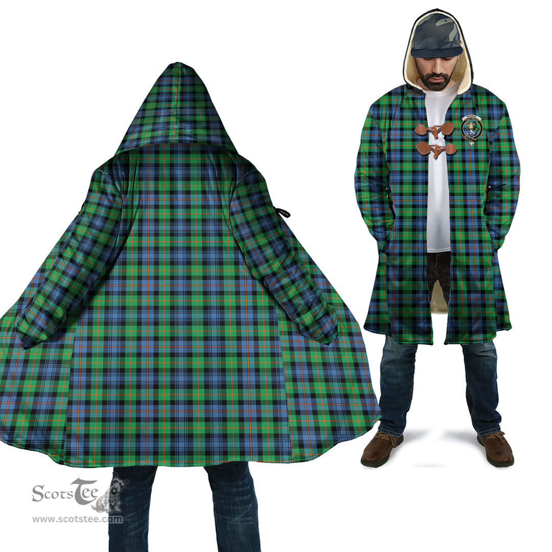 Scottish Murray of Atholl Ancient Tartan Cloaks - Hooded Cape Coat with Family Crest Scottish Clans