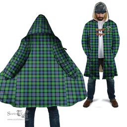 Scottish Murray of Atholl Ancient Tartan Cloaks - Hooded Cape Coat with Family Crest Scottish Clans